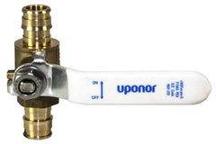 Uponor LFC4825050SS ProPEX LF Brass Commercial Ball Valve (full port) SS Ball and Stem 1/2 PEX x 1/2 PEX