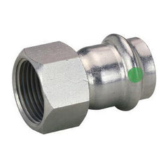 Viega 80092 1 Press x 1/2 Female ProPress 316 Stainless Steel Adapter