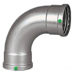 Viega 80440 4 ProPress XL Stainless Steel 90 Degree Elbow w EPDM Seal