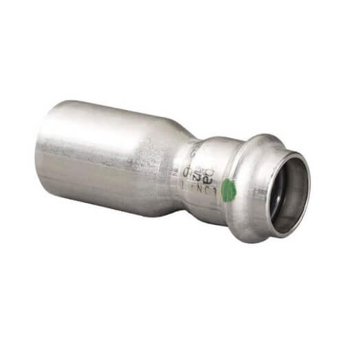 Viega 80160 3/4 CTS x 1/2 Press ProPress 316 Stainless Steel Reducer