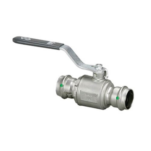 Viega 81080 ProPress 1/2 in. 316 Stainless Steel Full Port Press Ball Valve