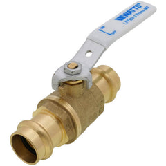 Watts 88005494 LFFBV-3 Press-M2 Series 3/4 in. Brass Full Port Press 250# Ball Valve