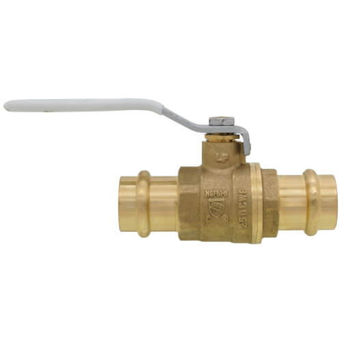 Watts 88005494 LFFBV-3 Press-M2 Series 3/4 in. Brass Full Port Press 250# Ball Valve