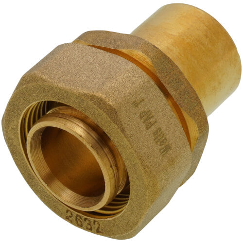 Watts 81008098 1 PEX-AL-PEX Compression x 1 Male Sweat Adapter