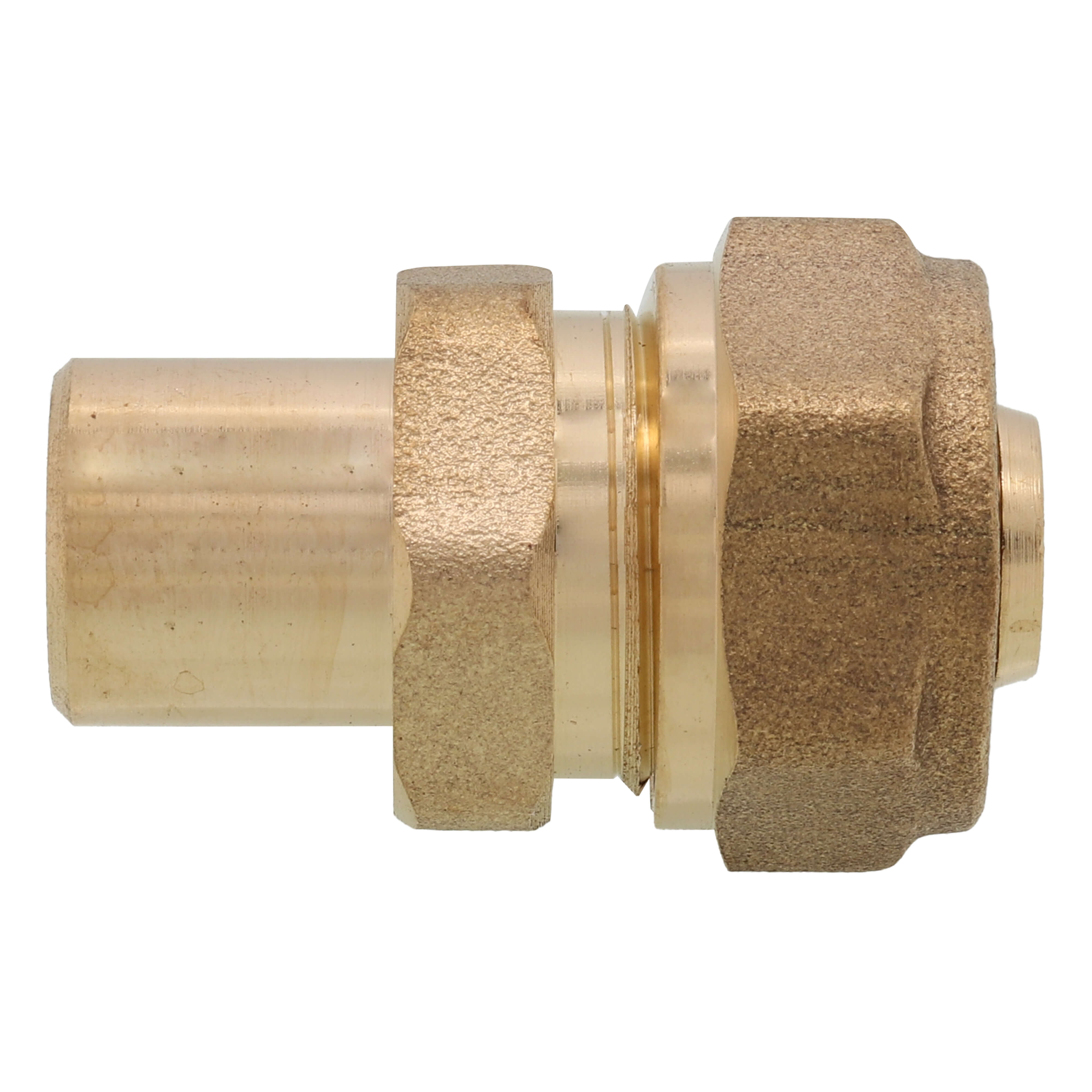 Watts 81010731 RadiantPEX-AL 1/2 in. Brass PEX Compression x 1/2 in. Male Sweat Adapter