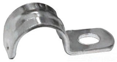 Southwire 516 EMT Conduit Strap 2 in 1-Hole Snap-On Zinc Plated