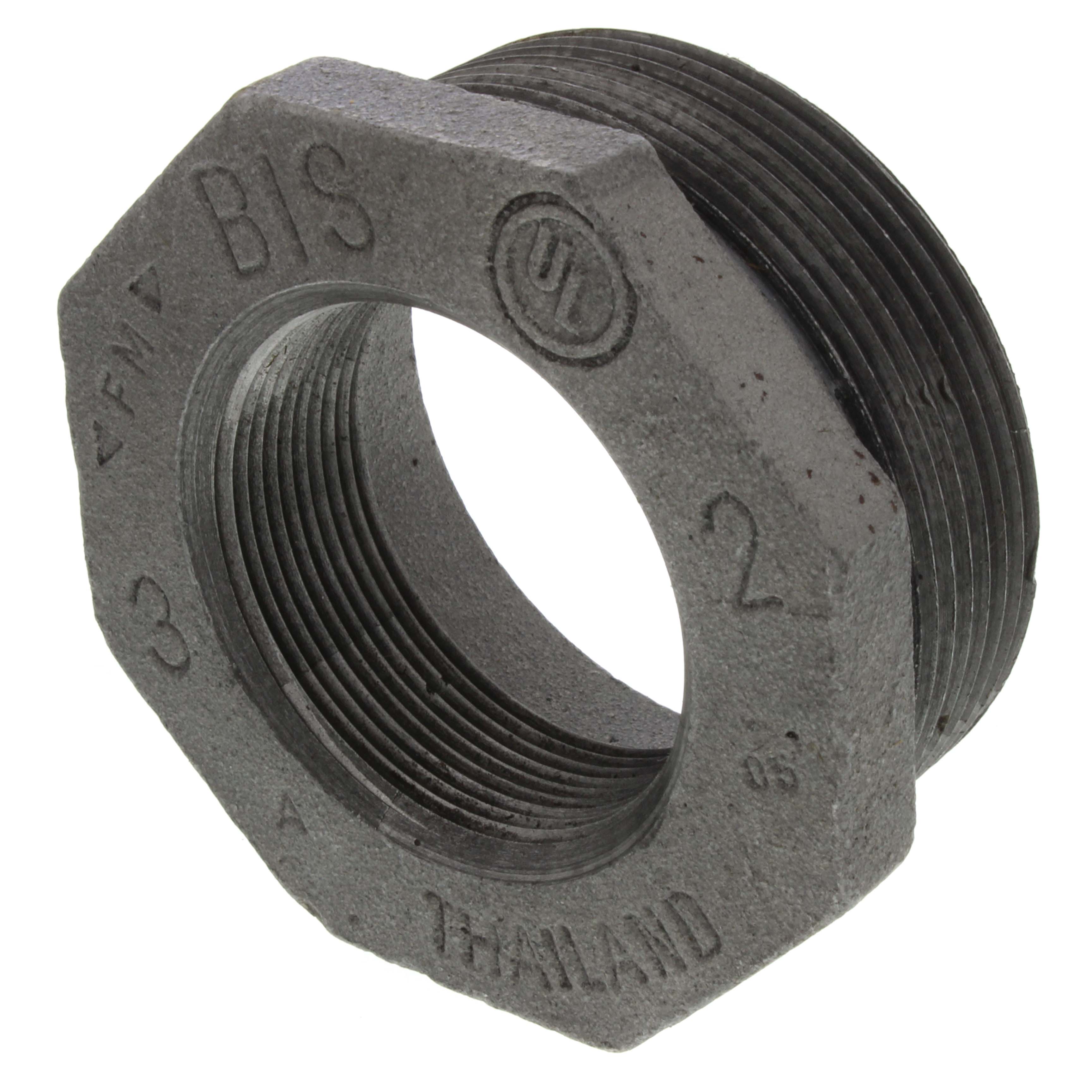 Everflow BMBU3004 3 X 2 Black Hex Bushing