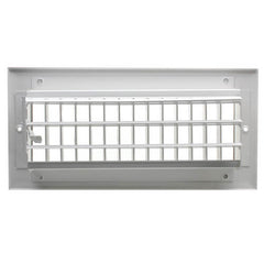 Hart & Cooley 22445 10 x 4 White Sidewall/Ceiling Register A618MS Series