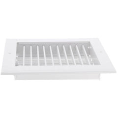 Hart & Cooley 22443 8 x 6 White Sidewall/Ceiling Register A618MS Series