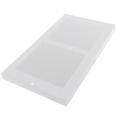 Hart & Cooley 43644 12 x 6 White Baseboard Return Air Grille (657 Series)