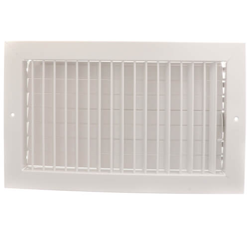 Hart & Cooley 75019 14 x 8 Wall Opening Size White Commercial Supply Register 821 Series