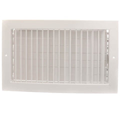 Hart & Cooley 75019 14 x 8 Wall Opening Size White Commercial Supply Register 821 Series