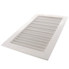 Hart & Cooley 75019 14 x 8 Wall Opening Size White Commercial Supply Register 821 Series