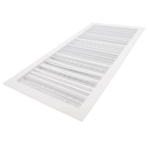 Hart & Cooley 75051 24 x 12 Wall Opening Size White Commercial Supply Register