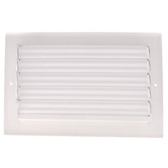 Hart & Cooley 703909 10 x 6 Wall Opening Size White Two-Way Steel Sidewall/Ceiling Register