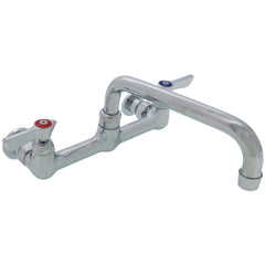 Krowne 12-808L Silver Series 8 Wall Mount Faucet with 8 Spout