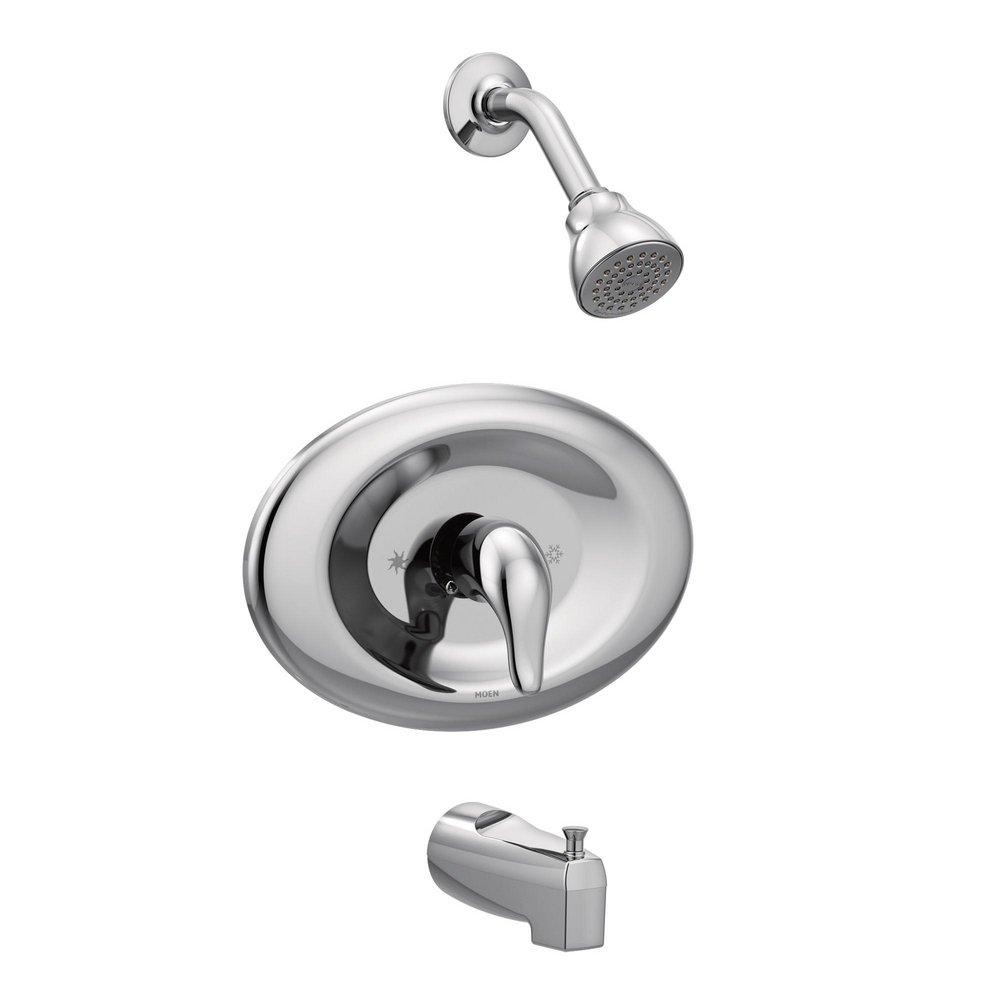 Moen L2369EP Chateau One Handle Single Function Bathtub & Shower Faucet in Chrome