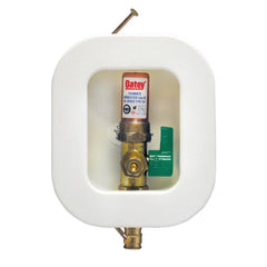 Oatey 39125 I2K Copper Connection Ice Maker Supply Box with Hammer Arrestor