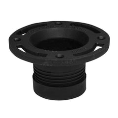 Oatey 43653 Twist-N-Set 4 Cast Iron Closet Flange