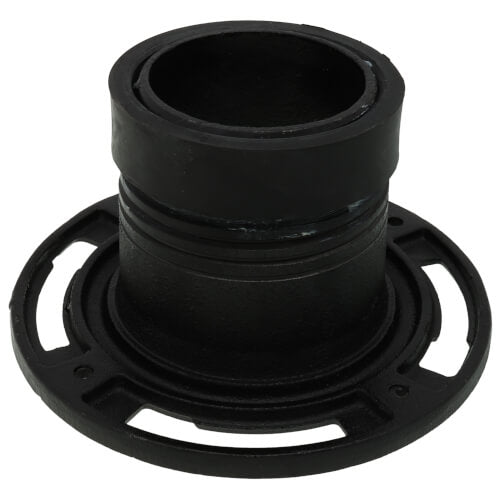 Oatey 43653 Twist-N-Set 4 Cast Iron Closet Flange