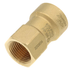 Parker Hannifin 777109 5/8 ZoomLock PUSH R410A Optimized SAE Flare Adapter PZKP-F10-HNBR