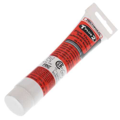 Rectorseal 23710 T Plus 2 1.75 oz PVC White Pipe Joint Compound