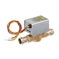 Honeywell Home V8043F1511 1/2 Viega Propress Connection Zone Valve w/ Terminal Block Connections and End Switch