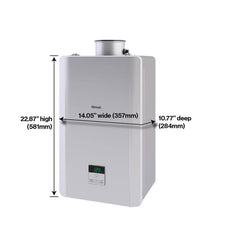 Rinnai RE160IN RE Model Series 160 MBH Indoor Non-Condensing Natural Gas Tankless Water Heater