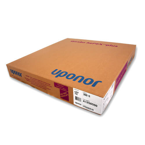 Uponor A1250500 Wirsbo hePEX 1/2 in. x 300 ft. PEX Tubing Coil with Diffusion Barrier