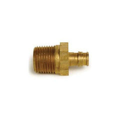 Uponor Q5521313 Ecoflex® 1-1/4 in. Brass PEX Expansion x 1-1/4 in. MPT Adapter