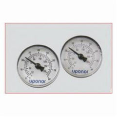 Uponor A2771050 Stainless Steel Manifold Temperature Gauge Set of 2