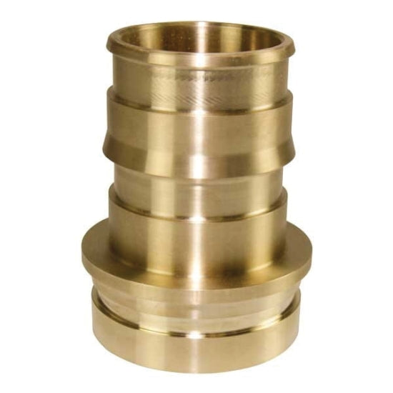 Uponor LFV2973030 ProPEX LF Brass Roll-G Adapter 3 in PEX x IPS Roll Grooved