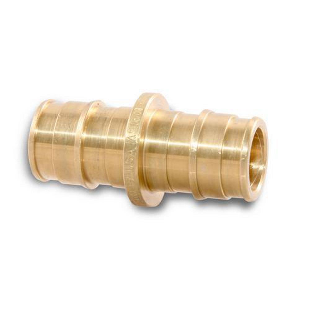 Uponor LF4591010 ProPEX 1 in. Brass PEX Expansion x Polyethylene Connection Coupling