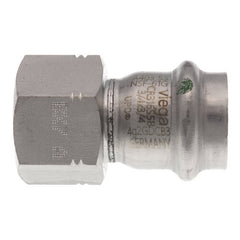 Viega 80090 3/4 Female ProPress 316 Stainless Steel Adapter