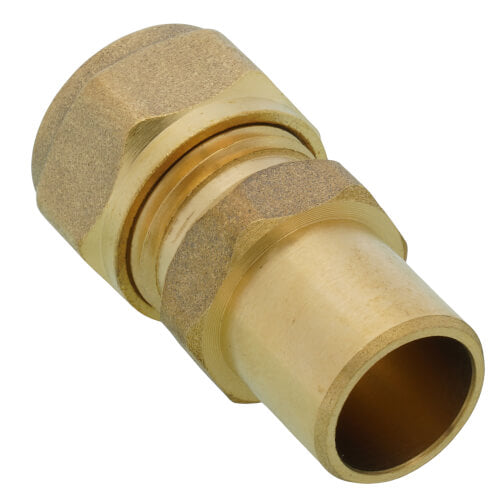 Watts 81008092 5/8 PEX-AL-PEX Compression x 1/2 Male Sweat Adapter