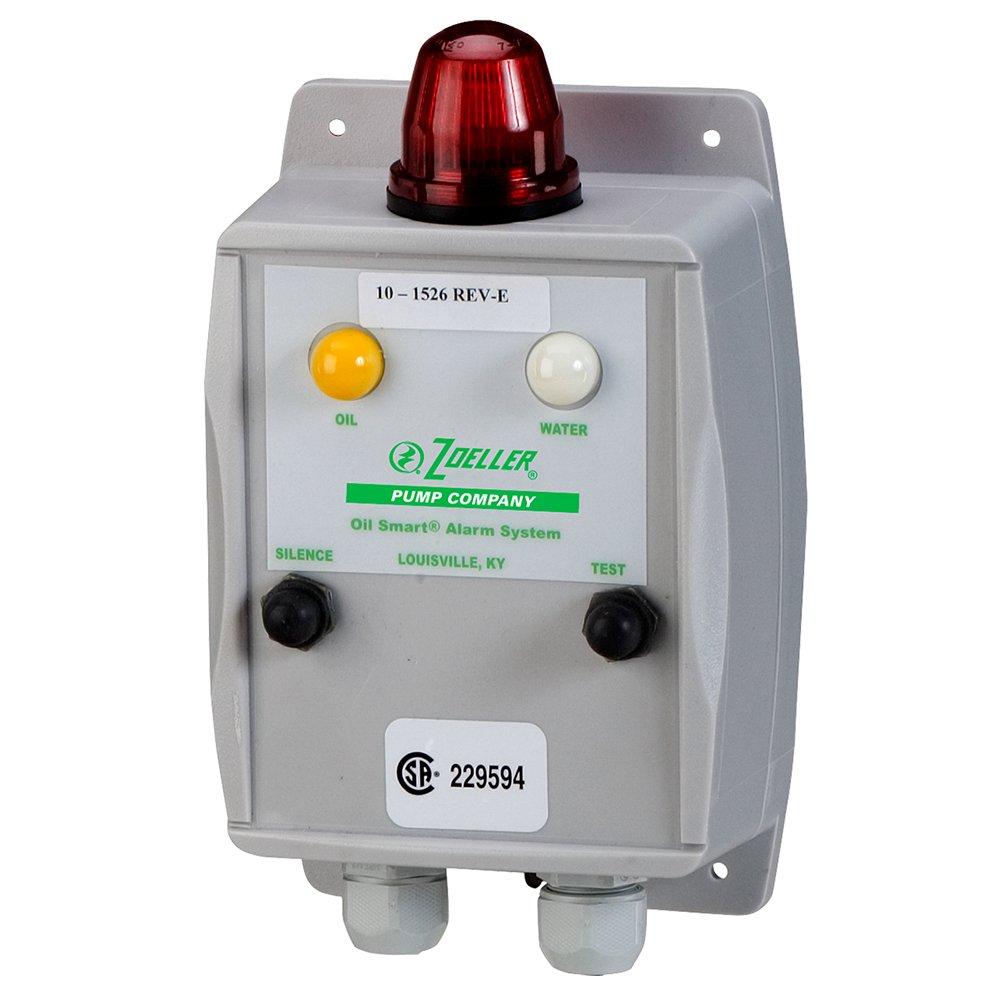 Zoeller 10-1526 115V Oil Smart Alarm System with Light and Dry Contact