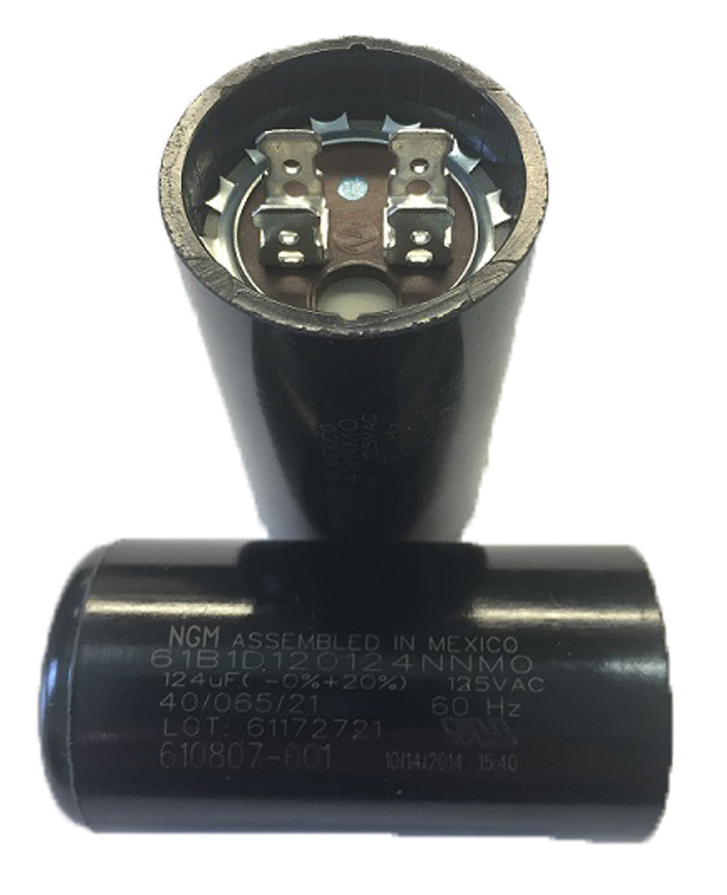 Century 610807-001 Start Capacitor 125V Round 1.5IN