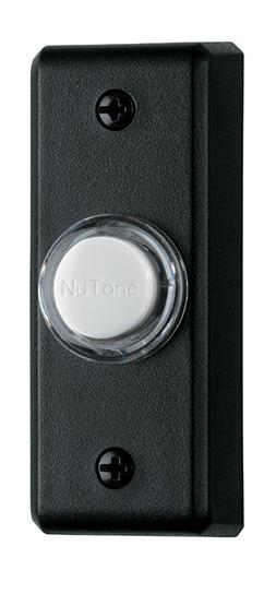 Broan-NuTone PB69LBL Pushbutton, Lighted, 1 IN Width x 2-3/4 IN Height