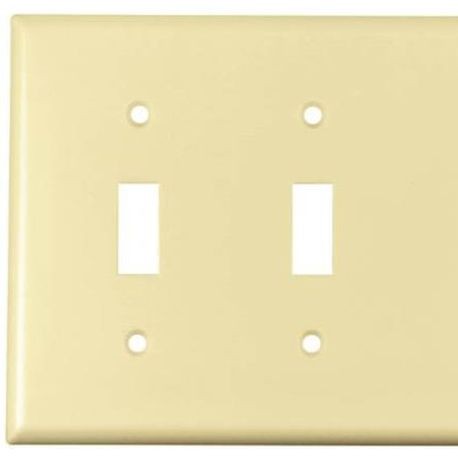 Crouse-Hinds 2039V-BOX EWD 2039V-BOX Wallplate 2G Toggle T