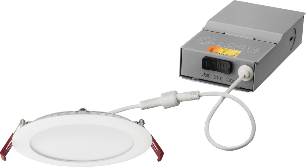 Lithonia Lighting WF6LED27K30K35K90CRIMWM6 6 Wafer LED Downlight Switchable 2700K/3000K/3500K