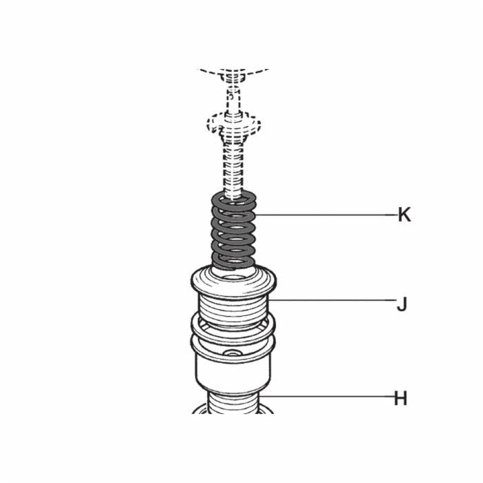 Spirax Sarco 0457384 Pressure Adjustment Spring 2 to 25 psi