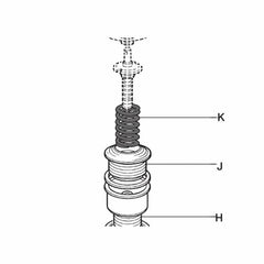 Spirax Sarco 0457384 Pressure Adjustment Spring 2 to 25 psi