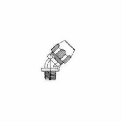 ABB LT475P Non-Metallic Liquidtight Bullet Connector 3/4 Inch 45 Degree