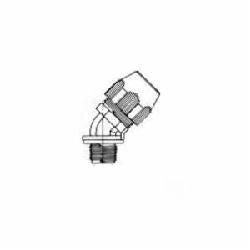 ABB LT4125P Non-Metallic Liquidtight Bullet Connector 1-1/4 Inch 45 Degrees