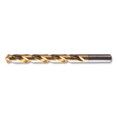 CLE-LINE C19171 1898T General Purpose TiN Jobber-Length Drill Bit 0.2344 in dia Cutting 15/64 in