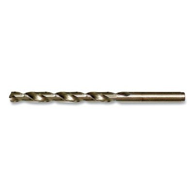 CLE-LINE C23398 1802 Heavy-Duty Cobalt Straw Oxide Jobber-Length Drill Bit 0.1065 in diameter Cutting 2.5 in OAL #36 Wire