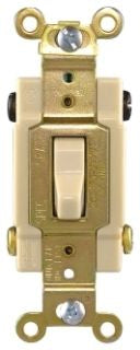 Eaton CS420V-BU AC Toggle Switch 4-Way 20A 120/277V