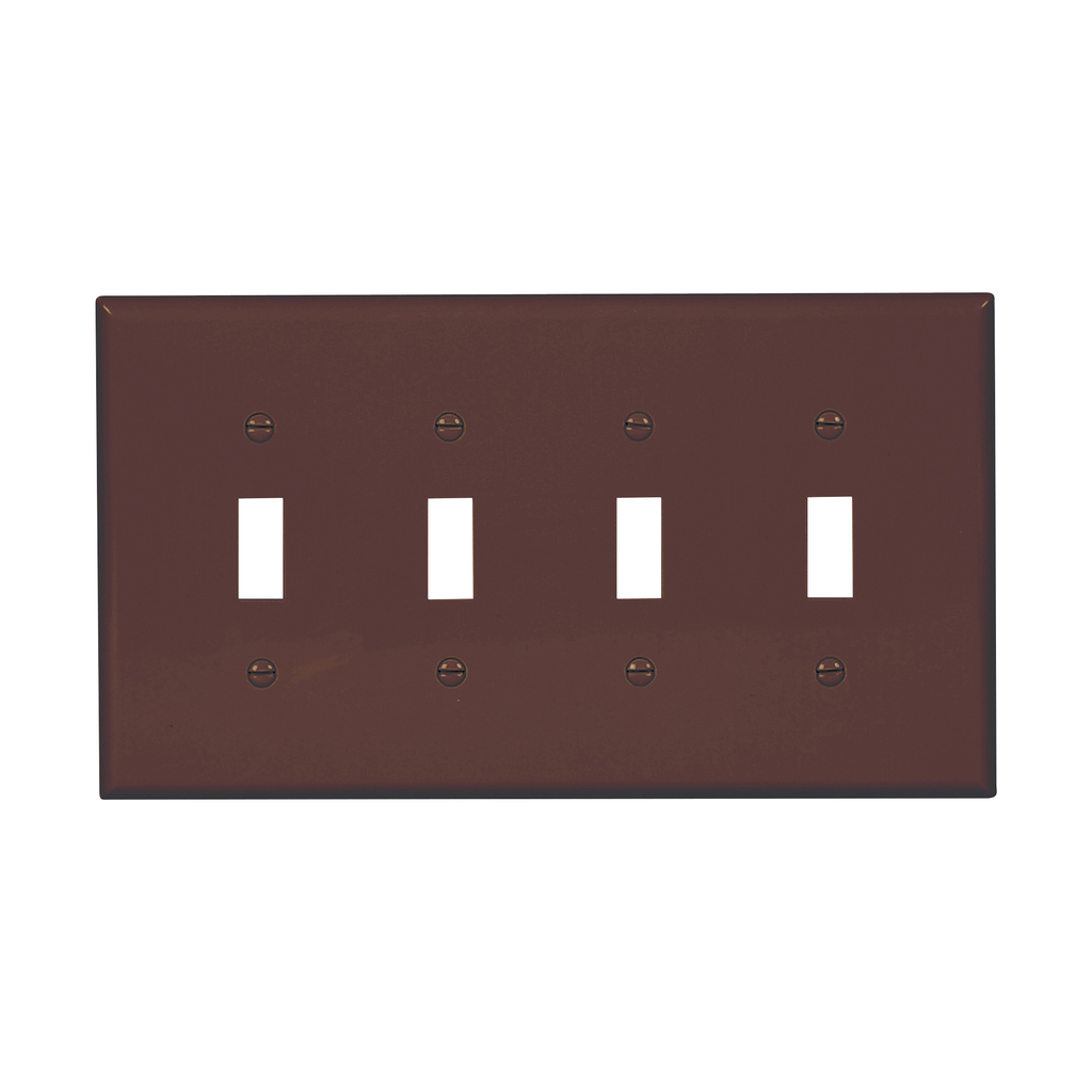 Eaton PJ4B EWD PJ4B Wallplate 4G Toggle Poly M