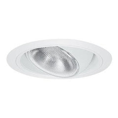 Elite Lighting B602WH Eyeball Trim, 8 in OD, CFL/Incandescent Lamp