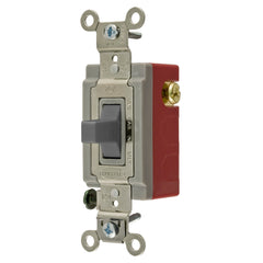 Hubbell HBL1557GY Hub Gray 20A120-277V SPDT Momentary Switch